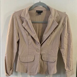 Stylish Tan Women's Blazer by Seduction